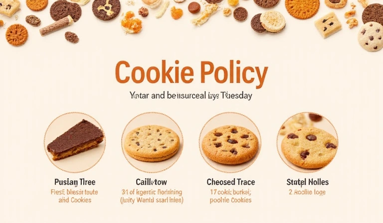 Infographic showing different types of cookies and their functions
