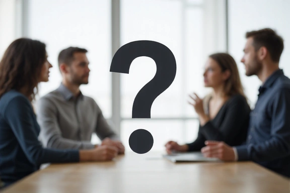 A large, stylized question mark icon against a soft, blurred background, symbolizing frequently asked questions.