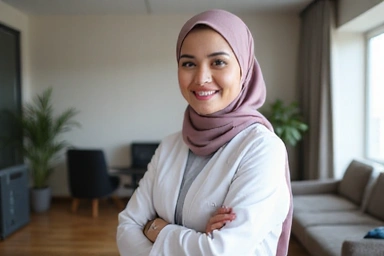 Portrait of Siti Aminah, Weight Management Specialist